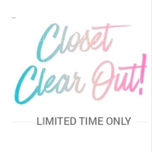 CLOSET CLEAR OUT!!!!!